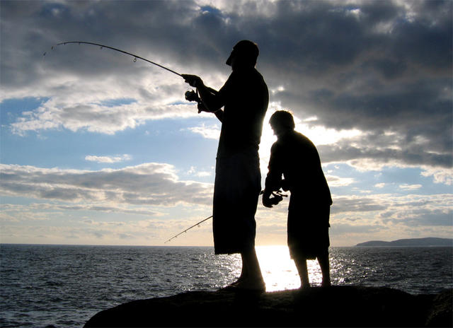 Fishing fun. Fishing fun.